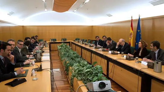 La reunión de la comisión del pacto antiyihadista La reunión de la comisión del pacto antiyihadista