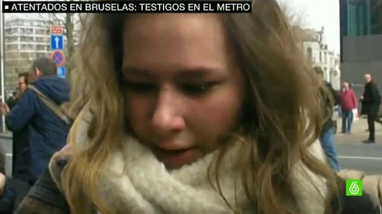 Testigo en el metro de Bruselas Testigo en el metro de Bruselas