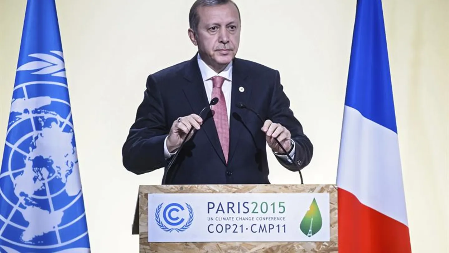 El presidente turco, Recep Tayyip Erdogan, pronuncia su discurso. El presidente turco, Recep Tayyip Erdogan, pronuncia su discurso.