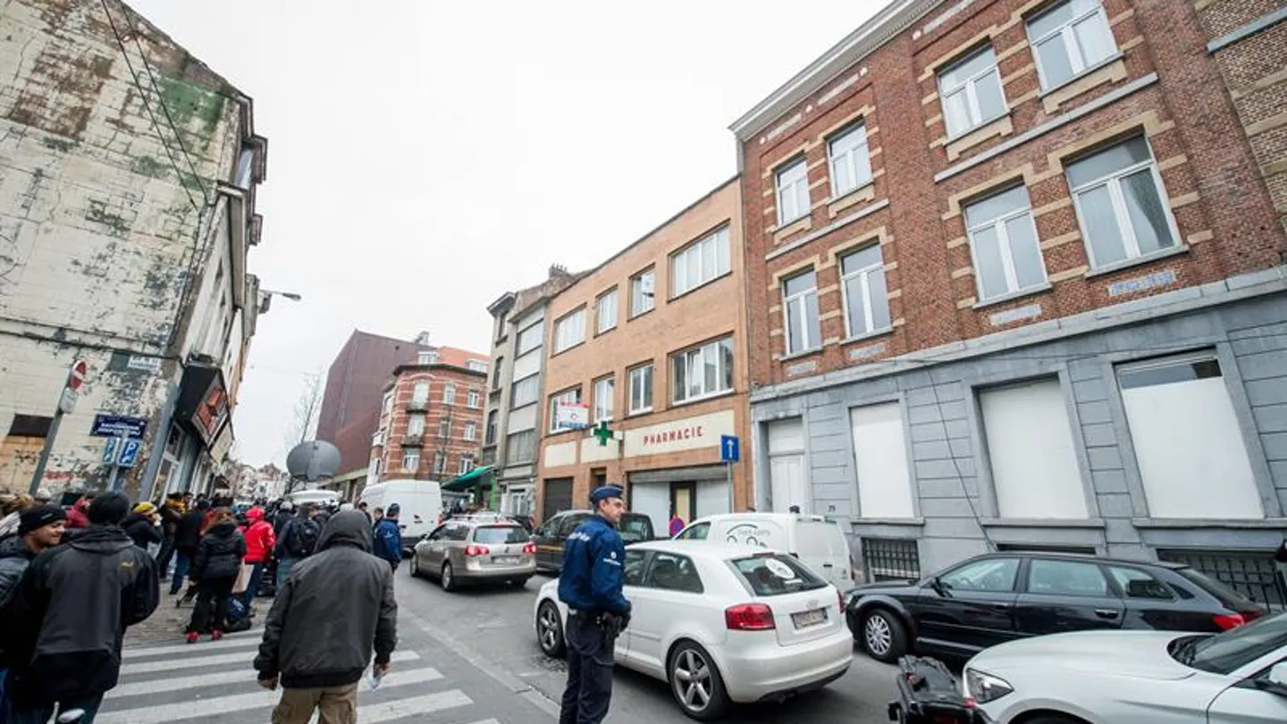 Vista general del bario de Molenbeek Vista general del bario de Molenbeek