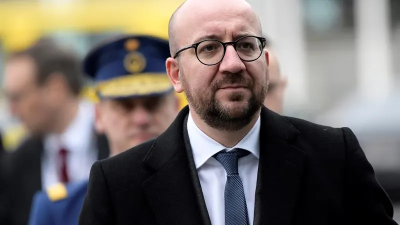 El primer ministro belga, Charles Michel