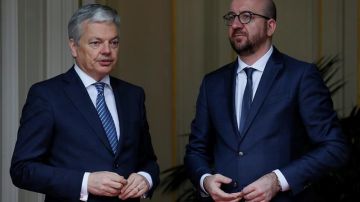 El primer ministro belga, Charles Michel, y el ministro belga de Exteriores