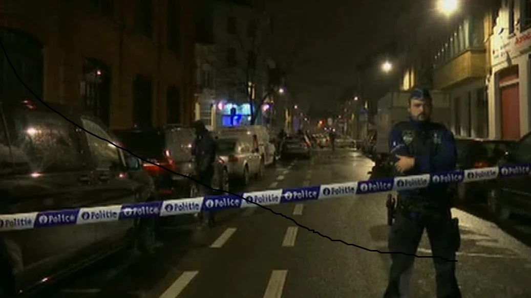 La calle dónde vivía Salah Abdeslam