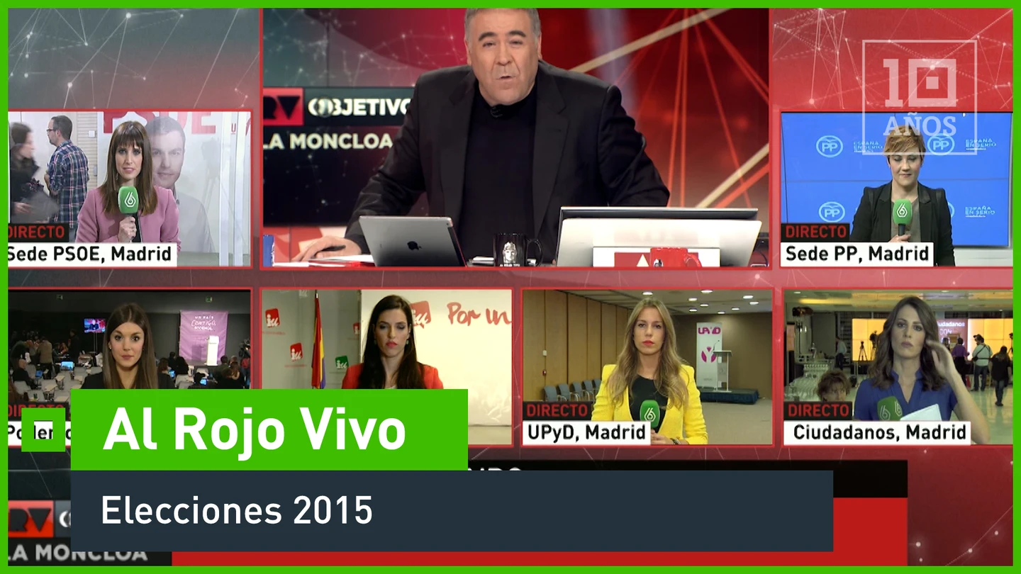 Elecciones 2015 Al Rojo Vivo
