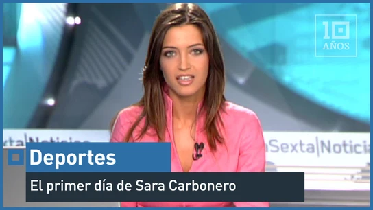 Primer día de Sara Carbonero Deportes