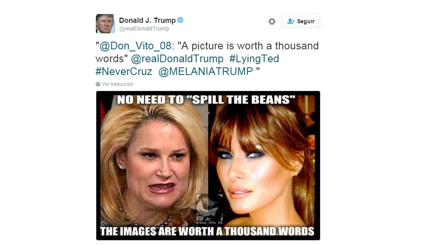 Tuit de Donald Trump Tuit de Donald Trump
