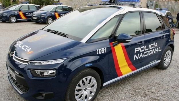 Un coche de la Policía Nacional