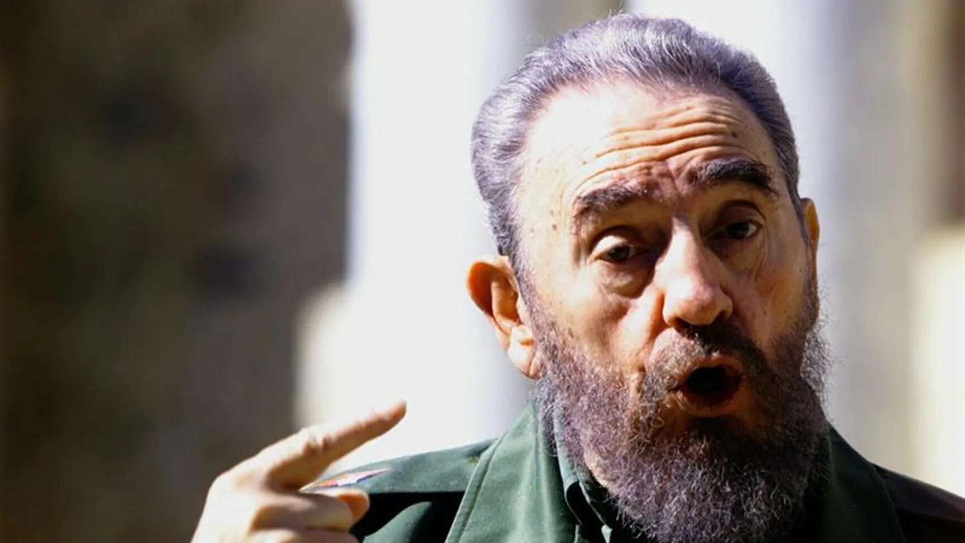 Imagen del líder de la revolución cubana, Fidel Castro.