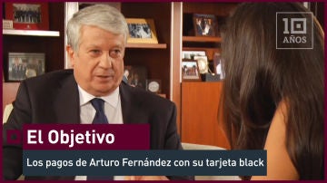 Los pagos de Arturo Fernández con sus tarjeta black