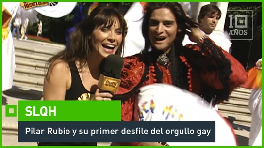 Pilar Rubio y su primer desfile del orgullo gay Sé lo que hicisteis
