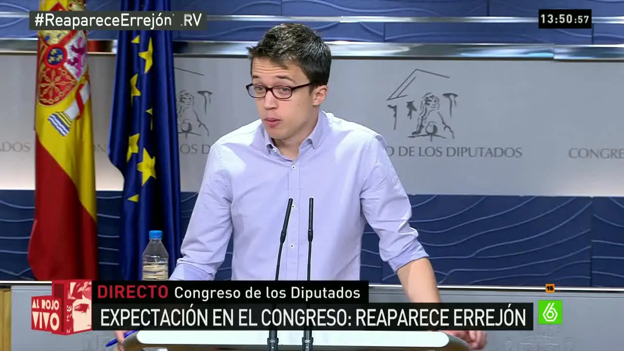 Errej&oacute;n en el Congreso