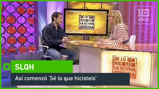 Así comenzó 'Sé lo que hicisteis' Sé lo que hicisteis
