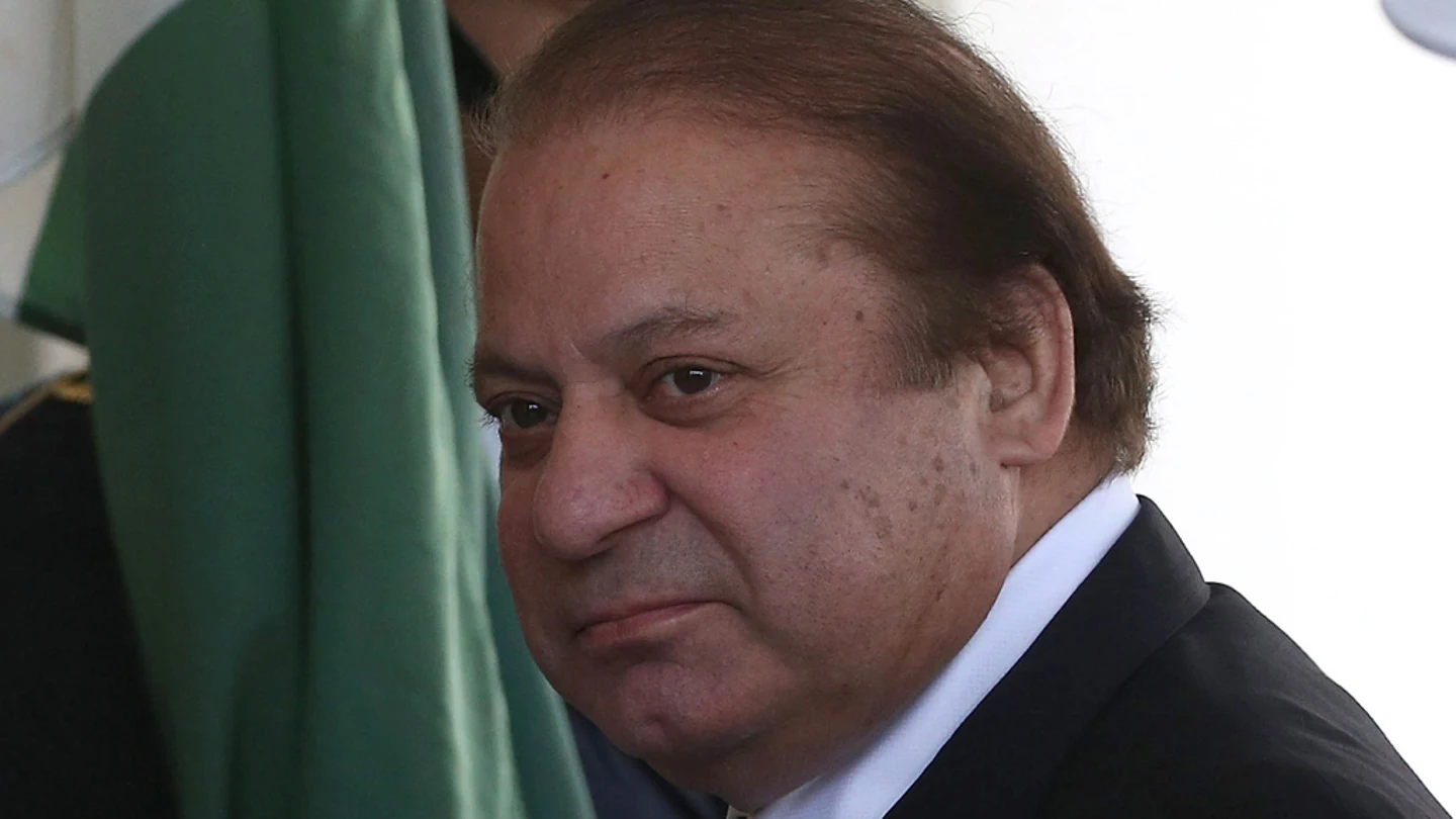Nawaz Sharif, primer ministro paquistaní, en una imagen de archivo Nawaz Sharif, primer ministro paquistaní