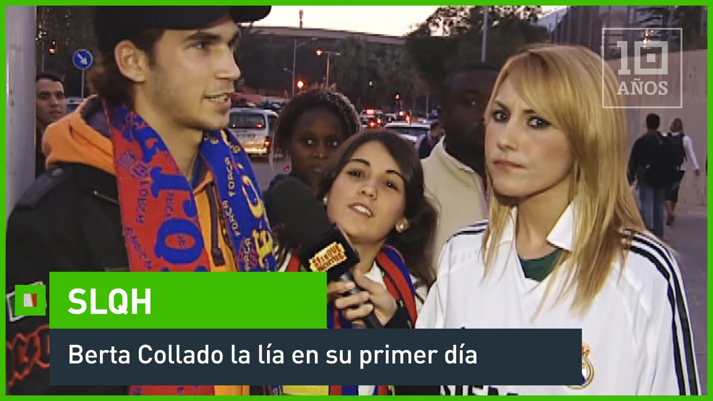 Berta Collado la lía en su primer día Sé lo que hicisteis