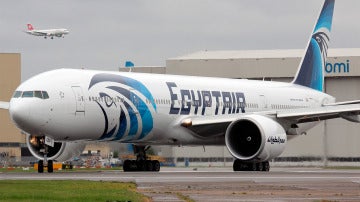 Un avión de Egyptair