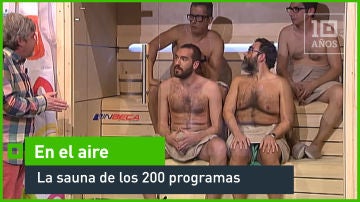 La sauna de los 200 programas