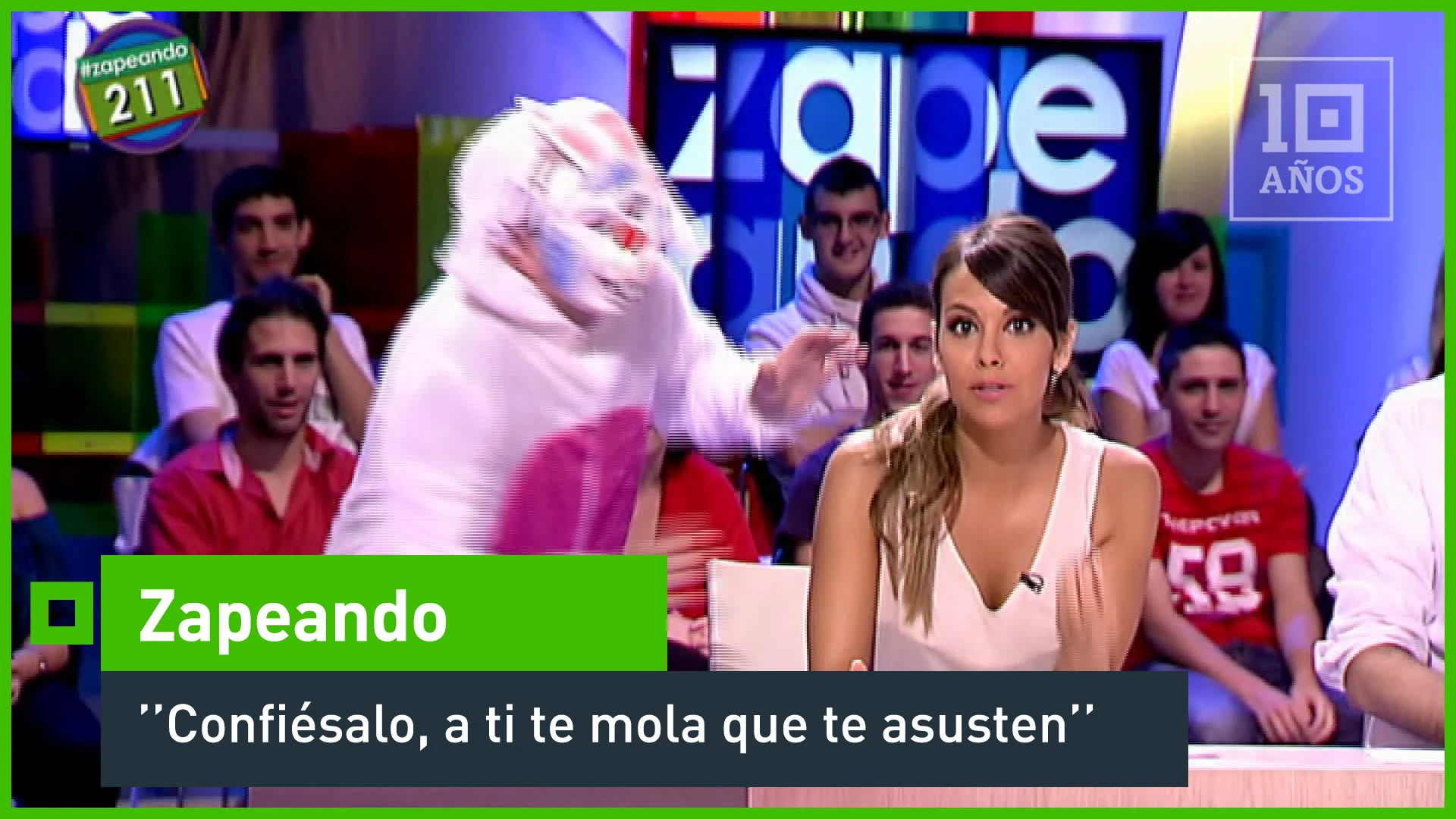 Confiésalo, a ti te mola que te asusten Zapeando