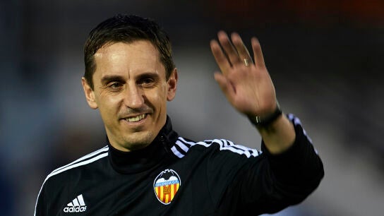 Gary Neville, exentrador del Valencia