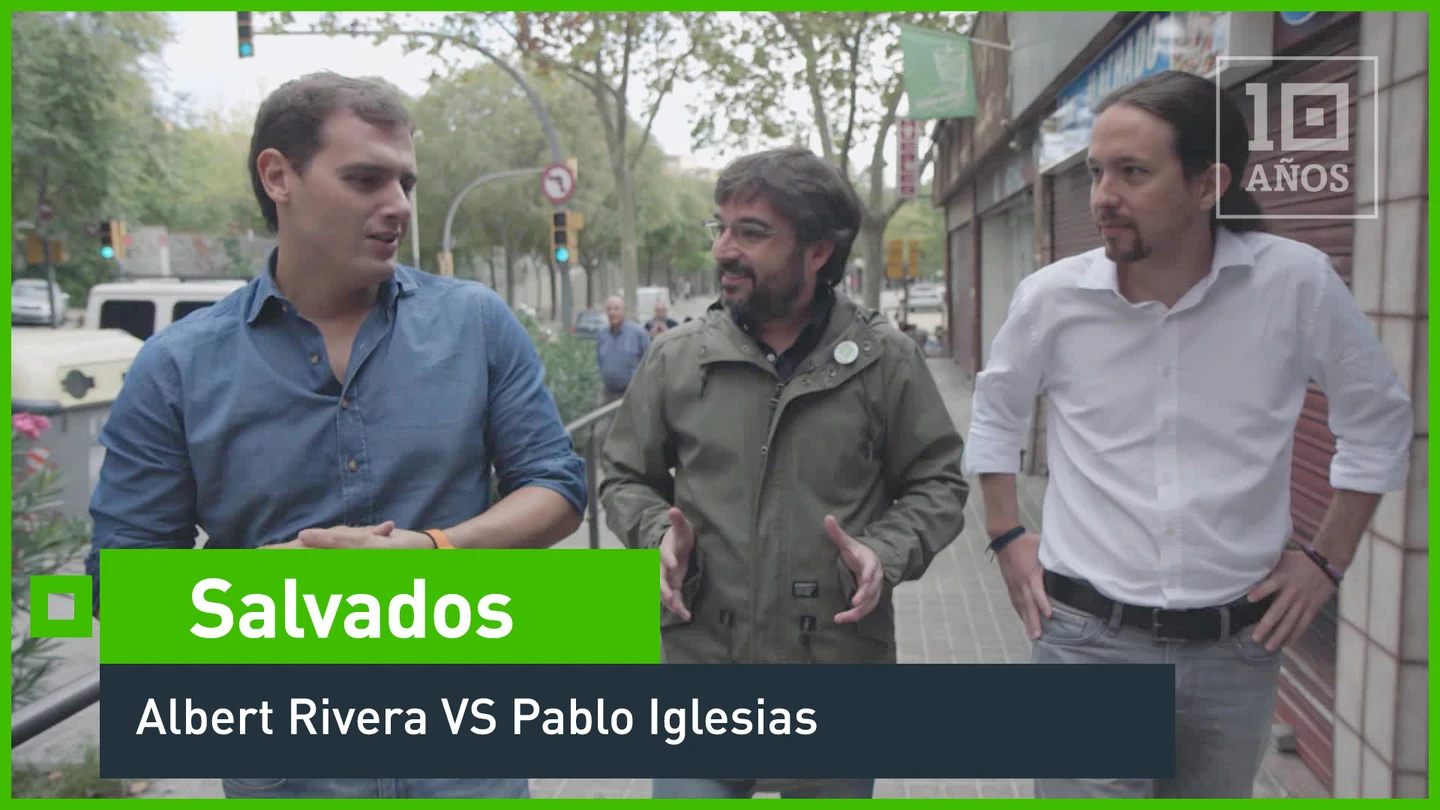 Albert Rivera VS Pablo Iglesias Salvados