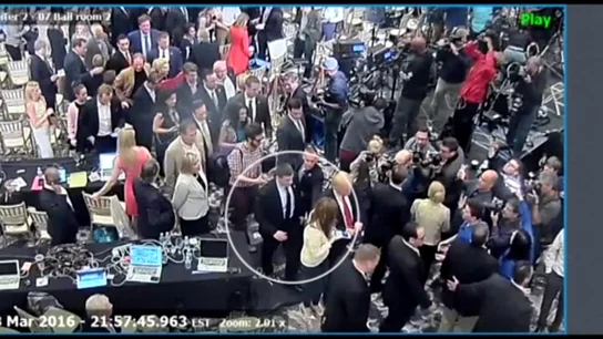 Agresión a del jefe de campaña de Trump Agresión a del jefe de campaña de Trump