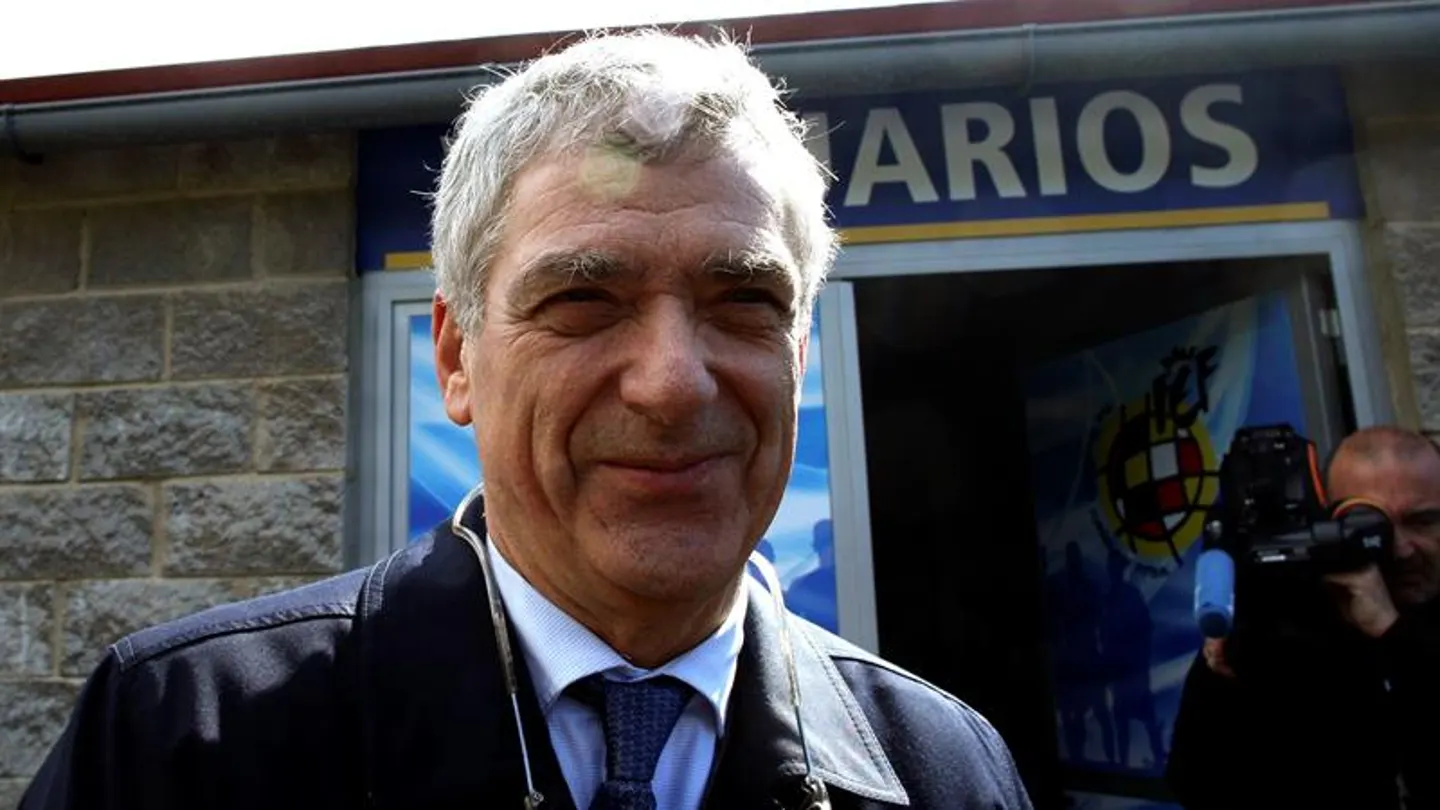 Ángel María Villar, presidente de la RFEF Ángel María Villar, presidente de la RFEF