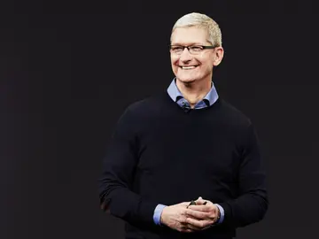 Tim Cook, durante la keynote de marzo de 2016 Tim Cook, durante la keynote de marzo de 2016