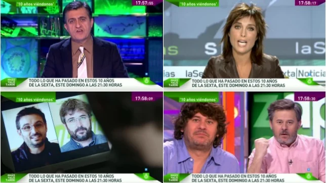 Así han cambiado los presentadores de laSexta Así han cambiado los presentadores de laSexta