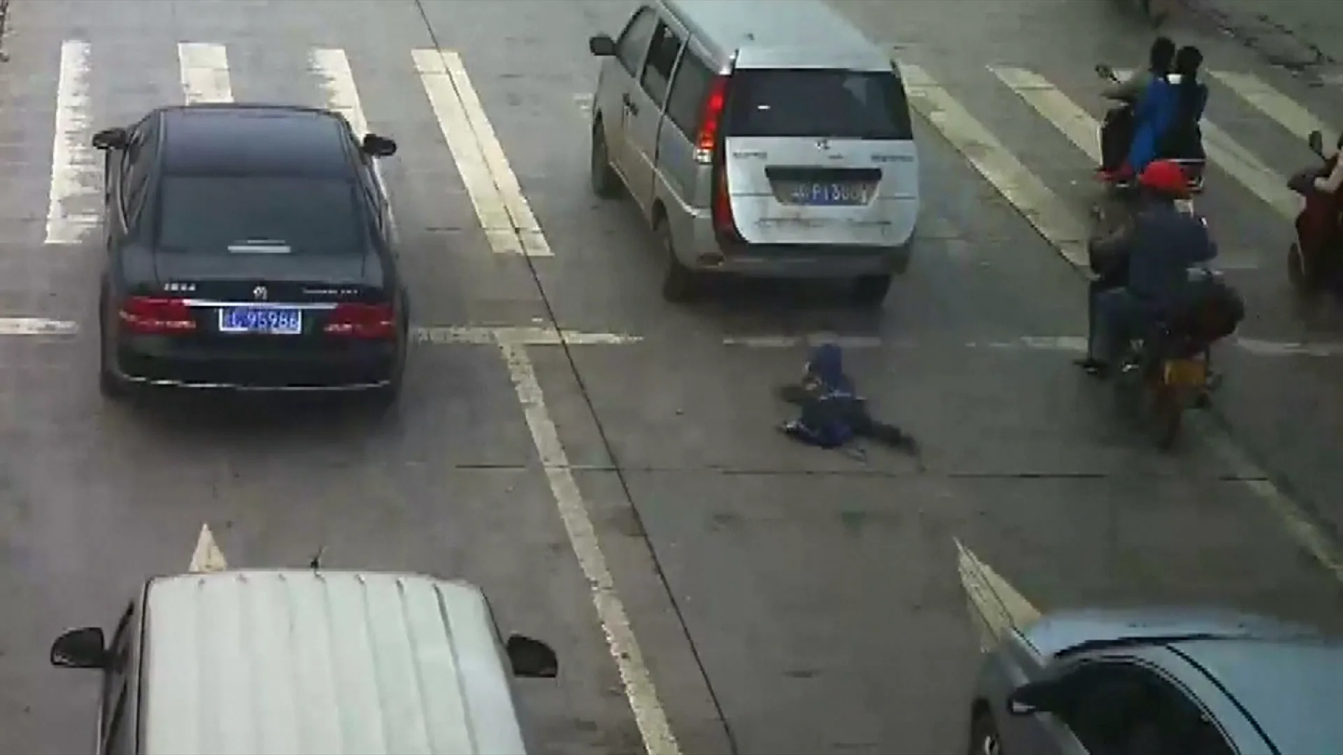 Accidente en China