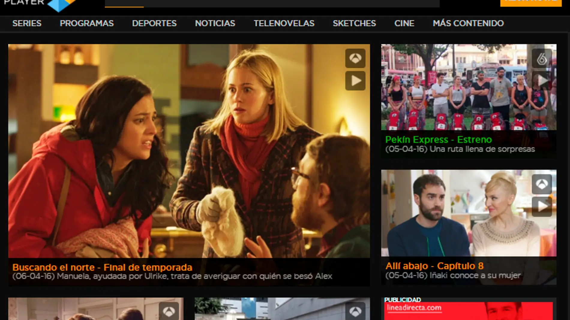 ATRESPLAYER, app preferida por los usuarios