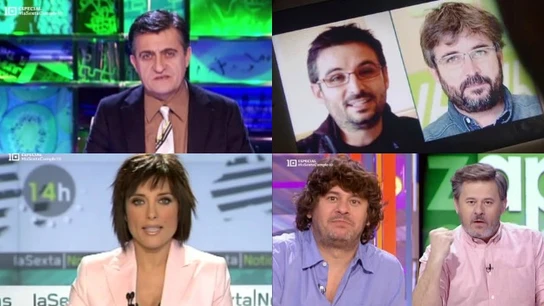 Montaje caras laSexta evolución Montaje caras laSexta evolución