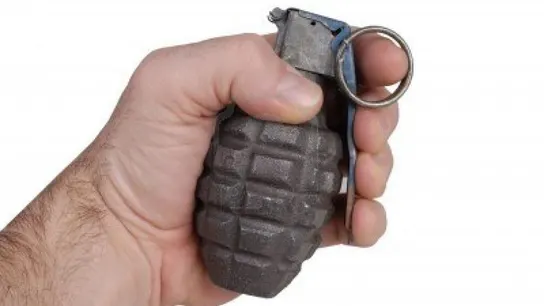 Imagen de archivo de una granada Imagen de archivo de una granada