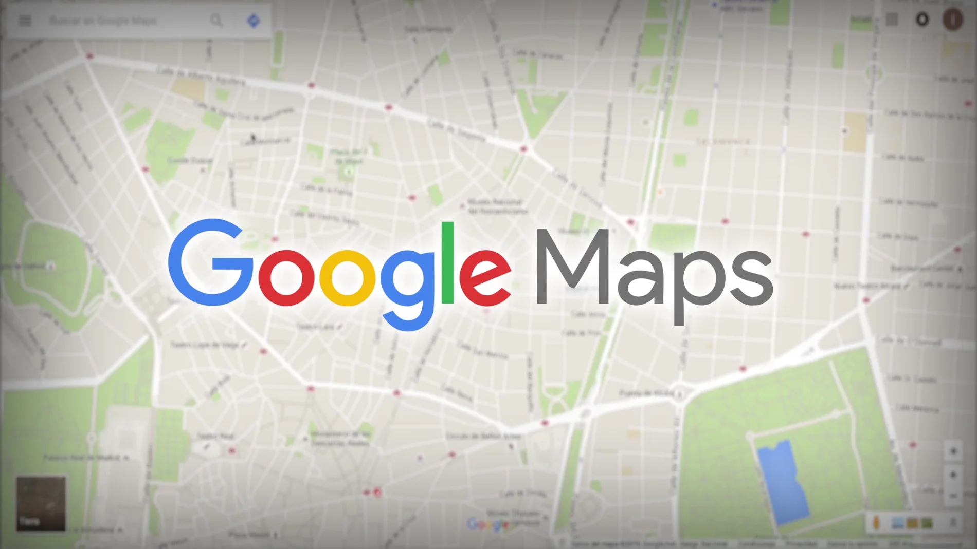 Icono de la aplicación de Google Maps.