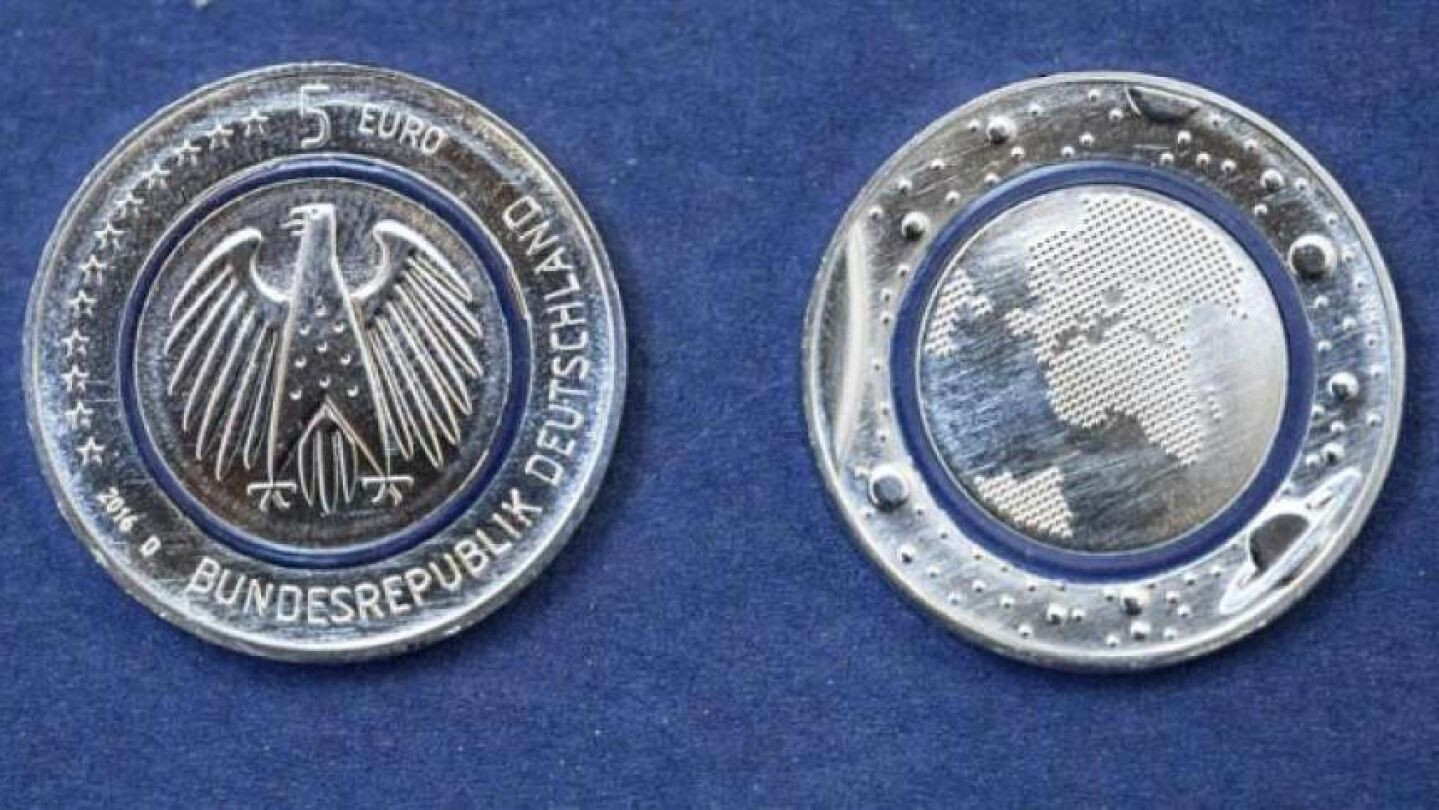 Planeta Azul, la nueva moneda de 5 euros