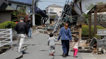 Imagen de las calles de Japón tras el terremoto