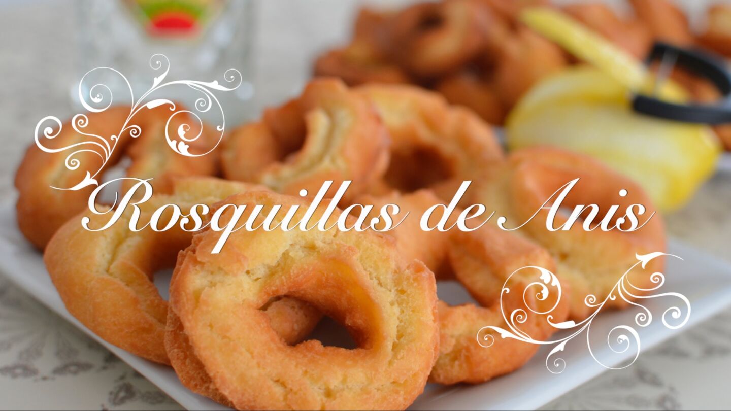 Rosquillas de An&iacute;s Fritas con Thermomix - Chef de mi casa