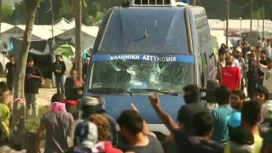 Tensión en Idomeni Tensión en Idomeni