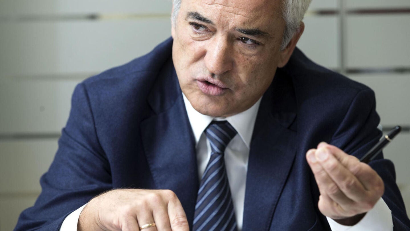 El presidente de AUSBANC, Luis Pineda