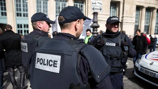 Agentes de la Policía francesa Agentes de la Policía francesa