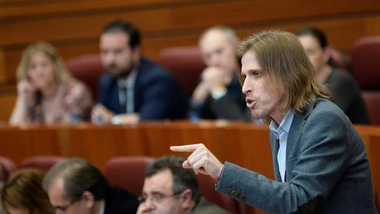El líder de Podemos en Castilla y León, Pablo Fernández El líder de Podemos en Castilla y León, Pablo Fernández