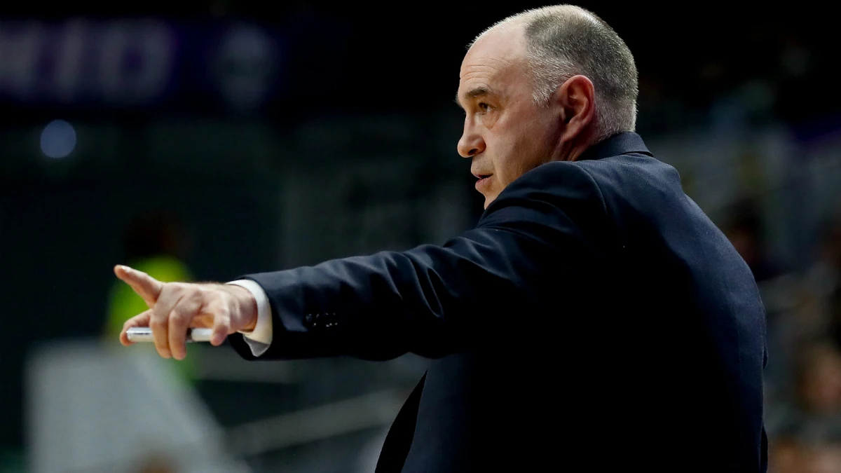 Pablo Laso, técnico del Real Madrid