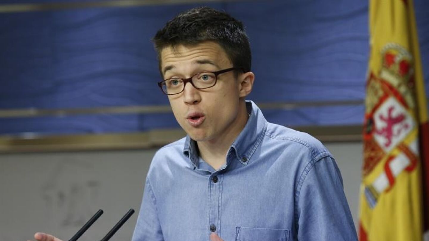 El portavoz de Podemos, I&ntilde;igo Errej&oacute;n