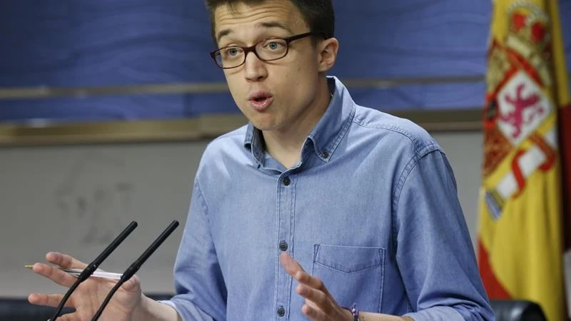 El portavoz de Podemos, Iñigo Errejón