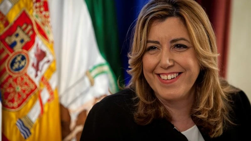 La presidenta de la Junta de Andalucía, Susana Díaz