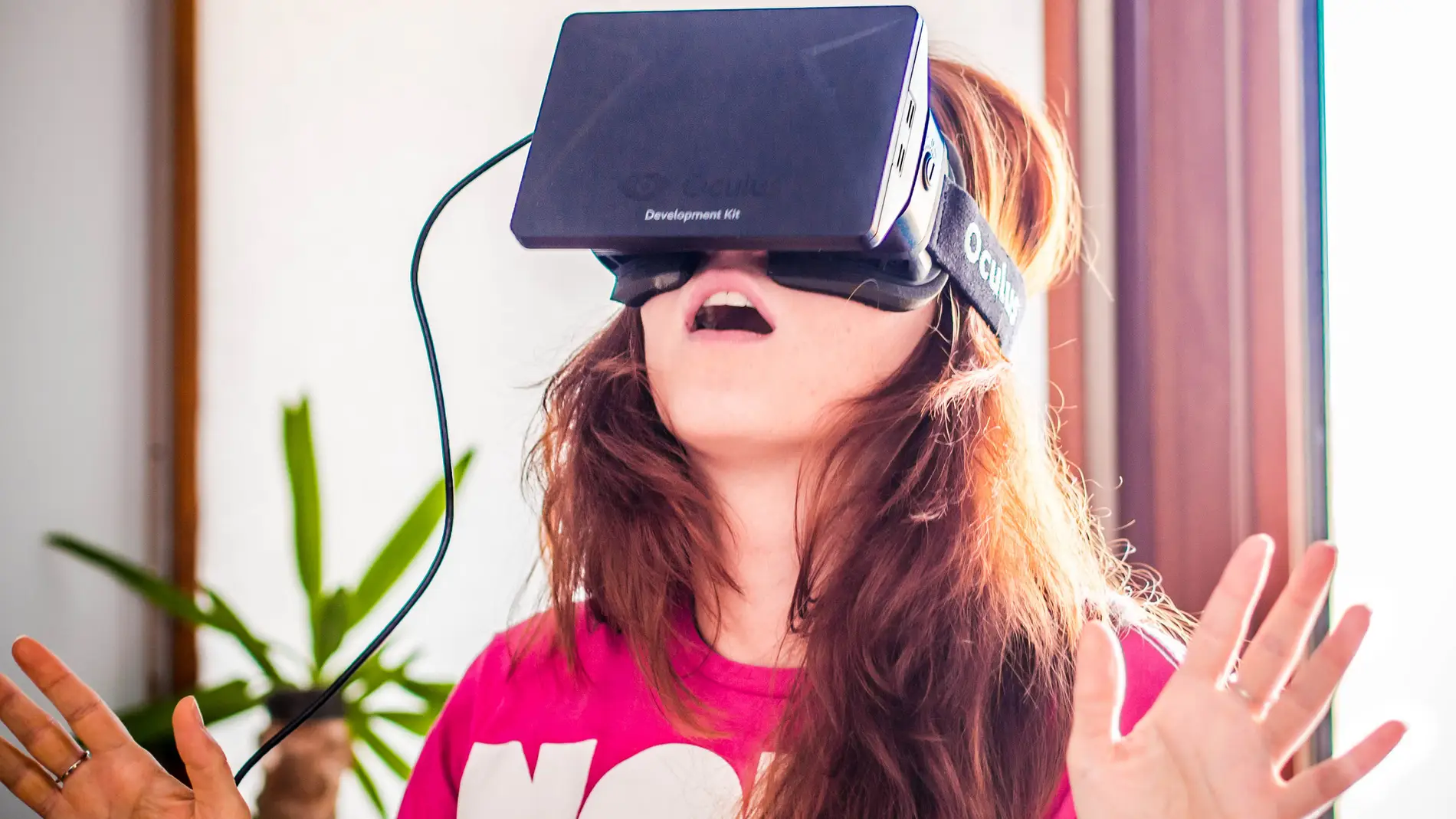 Anna Bashmakova y Oculus Rift
