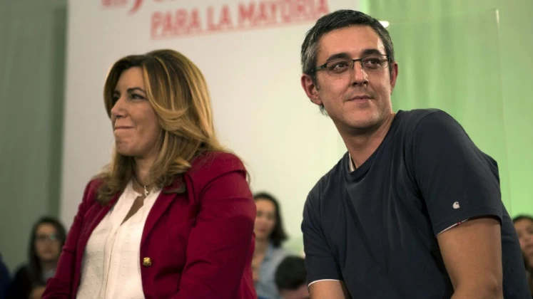 Susana Díaz y Eduardo Madina