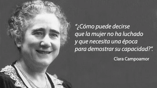 Discurso de Clara Campoamor en 1931 Discurso de Clara Campoamor en 1931