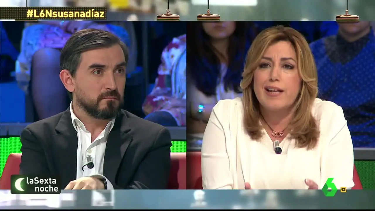 Susana Díaz, en laSexta Noche