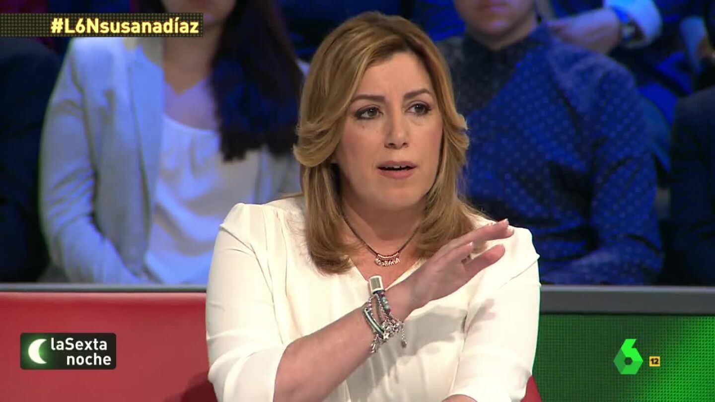 Susana D&iacute;az, en laSexta Noche