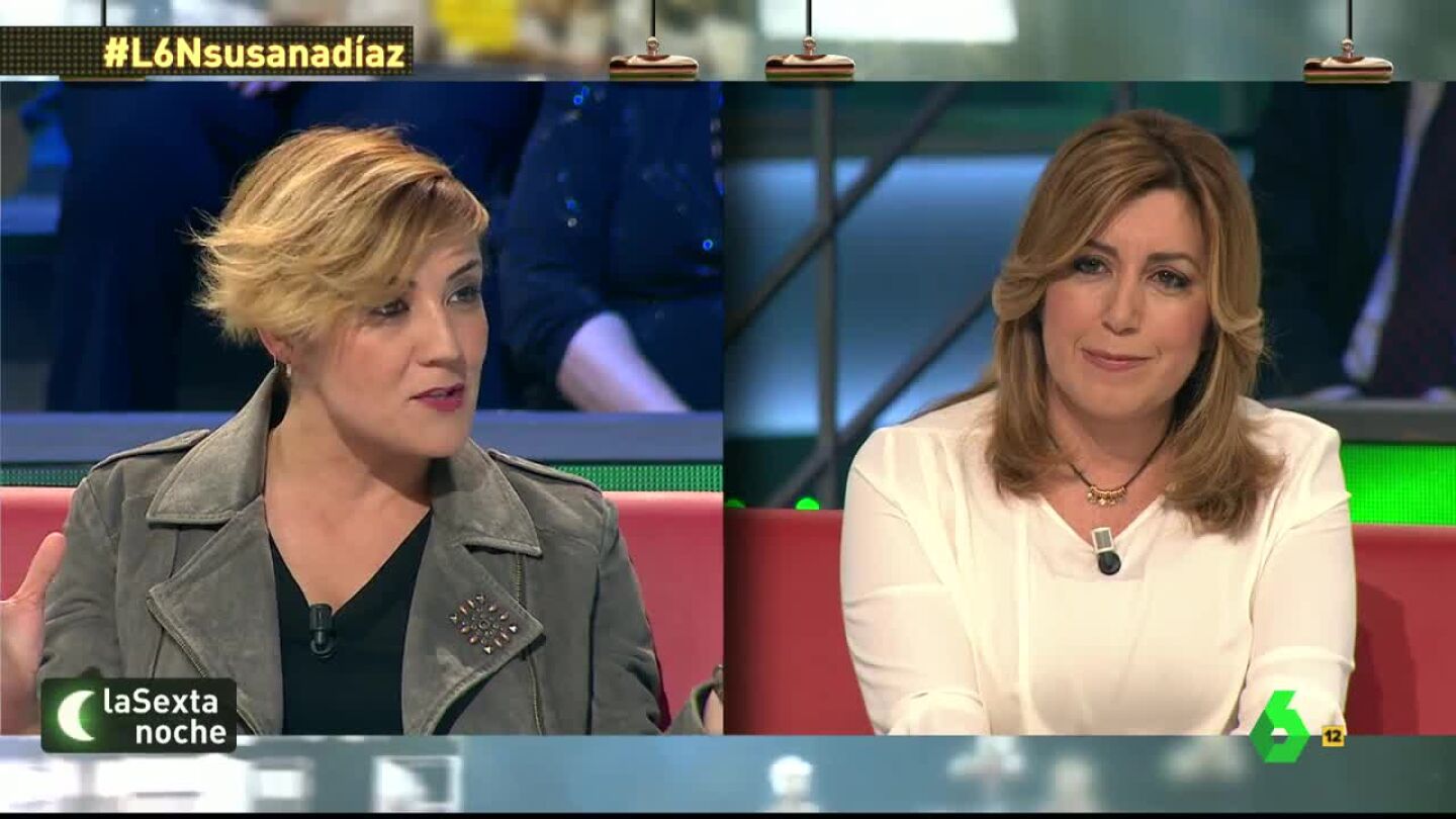 Susana D&iacute;az, en laSexta Noche