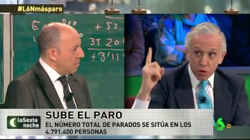 Gonzalo Bernardos y Eduardo Inda, en laSexta Noche